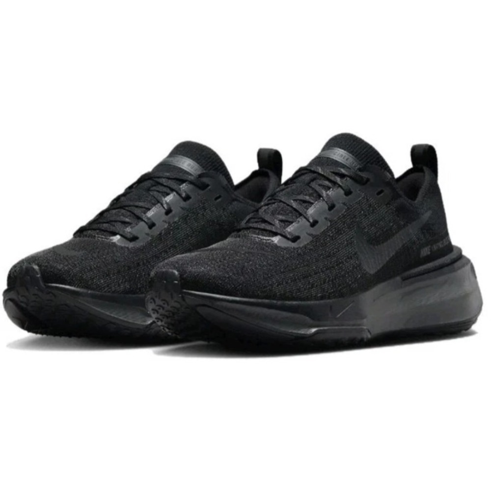 Nike ZoomX Invincible Run FK 3 Triple Black New DR2660-007 Women's Size 9.5 New